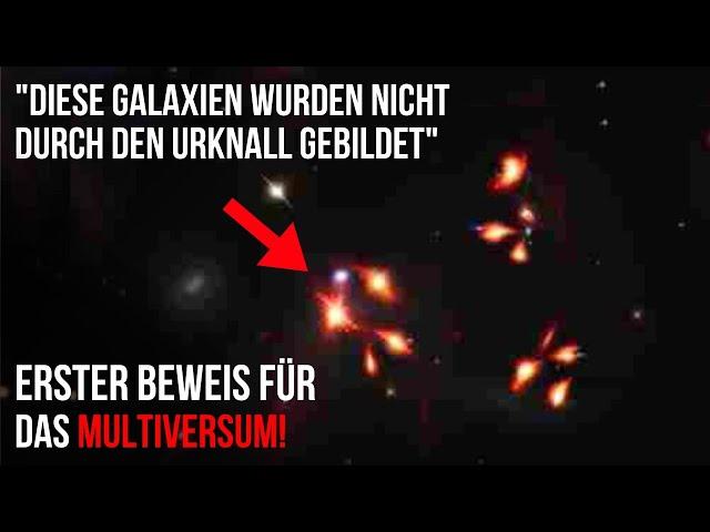 JWST sah 88 seltsame Galaxien, die durch die Kollision von Baby-Universen entstanden sind, aber...