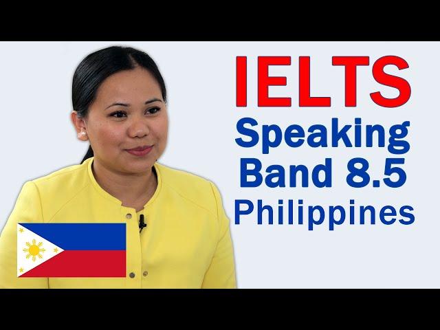 IELTS Speaking Philippines Band 8.5 to 9 Vocabulary and Correction