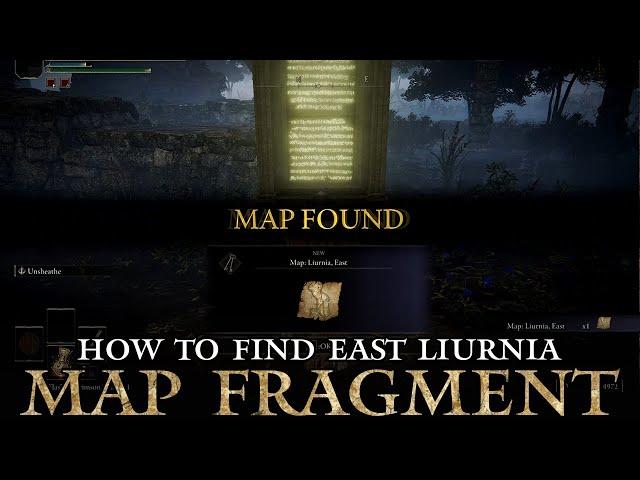 How to find the East Liurnia Map Fragment in Elden Ring