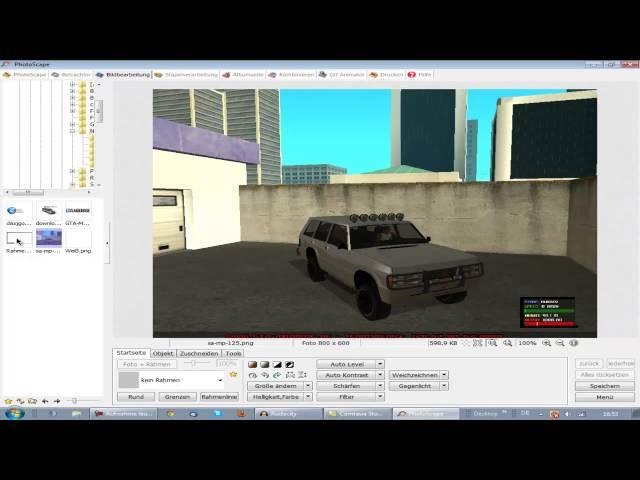 GTA Modbase Rahmen mit Photoscape