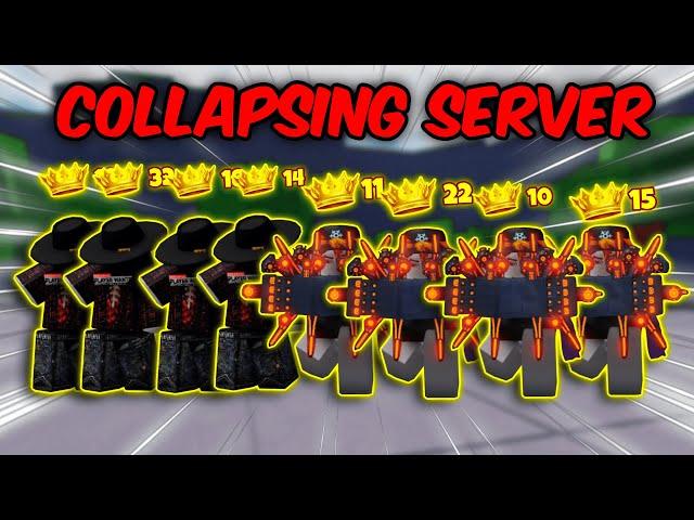 4 INCINERATE + 4 TABLEFLIP  = GAME CRASHING..!  | The Strongest Battlegrounds ROBLOX