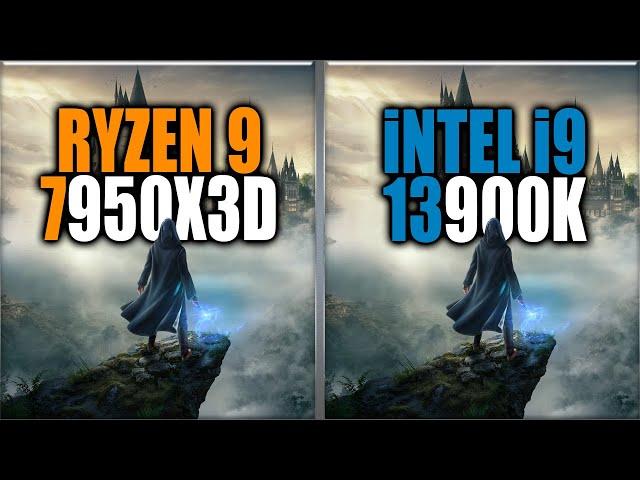 7950X3D vs 13900K Benchmarks + RTX 4090 - Tested 15 Games and Applications