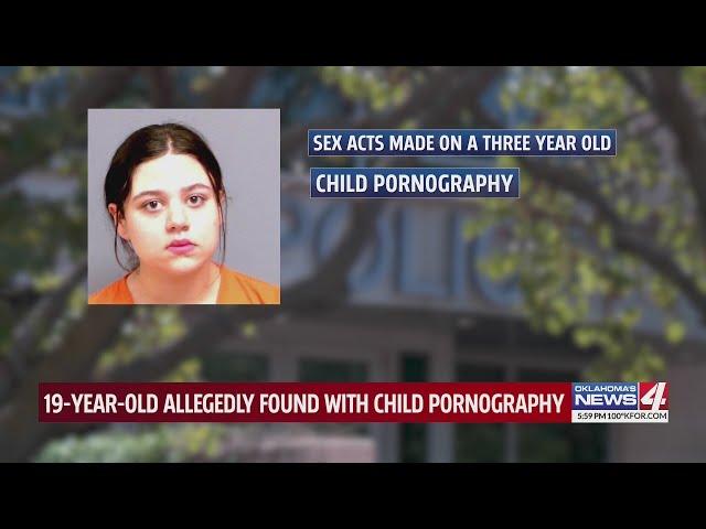 19-year-old allegedly found with child pornography