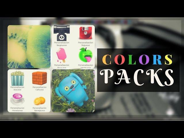 COLOR PACKS || Personalizacion con tu Color Favorito  Links Actualizados Julio 2023