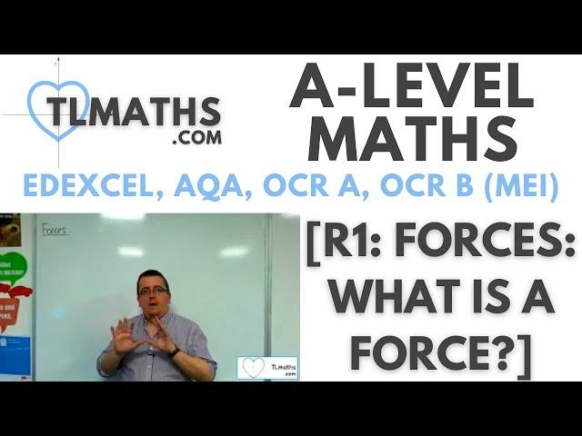 A-Level Maths: R1-01 [Forces: What is a Force?]