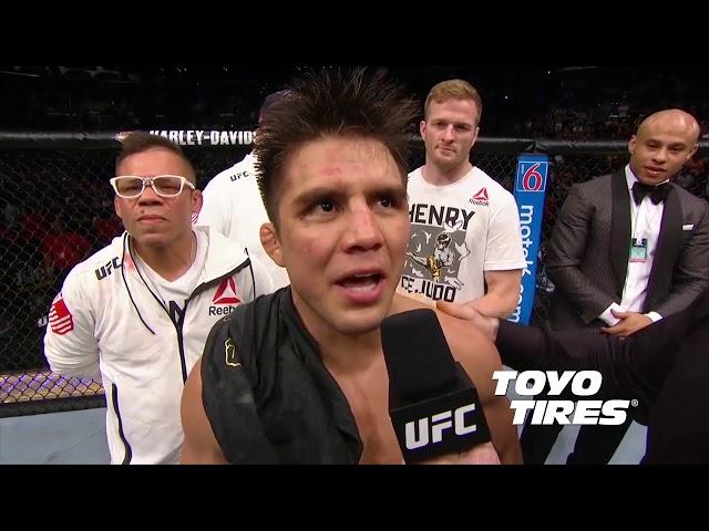 UFC 227: Henry Cejudo and Demetrious Johnson Octagon Interviews