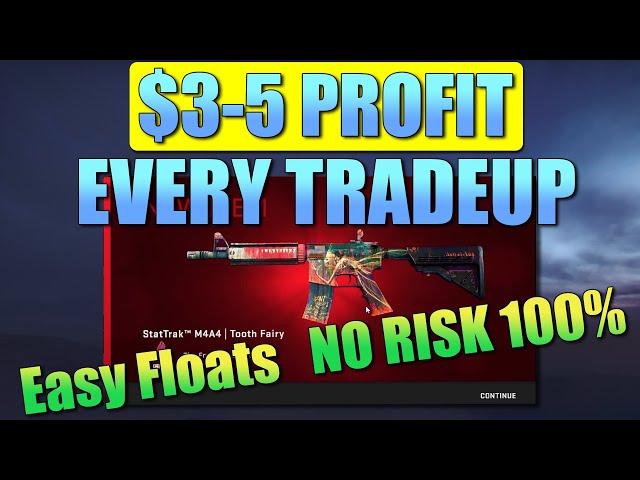 INSANELY HIGH PROFITABLE  NO RISK CSGO TRADEUP 2023