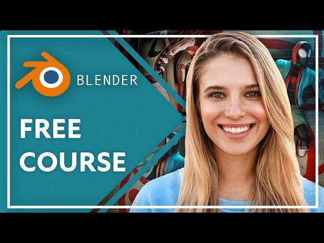 Free Blender Course for Beginners (3D Design Tutorial)