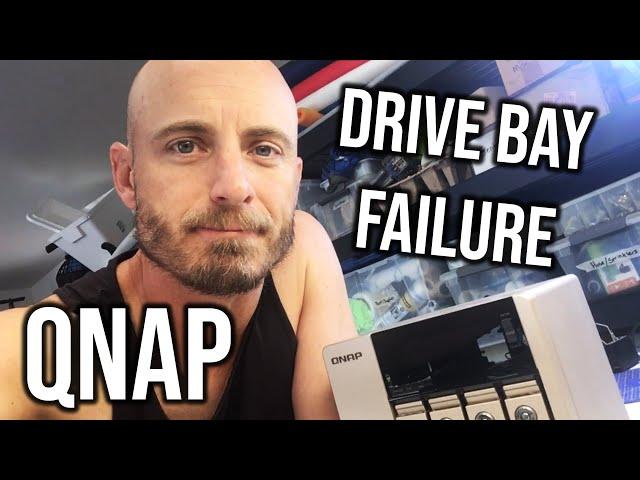 QNAP hard drive bay failure (FIX!)