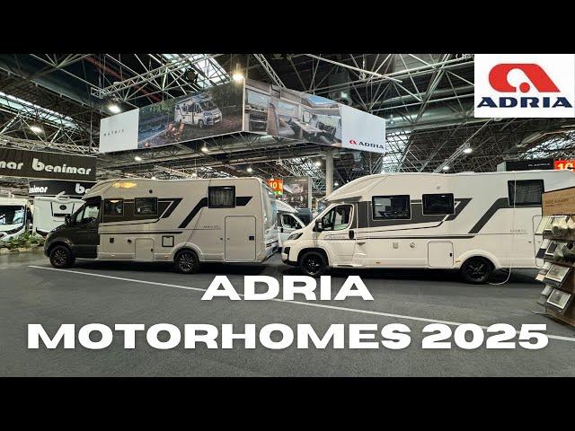 *NEW* Adria Motorhomes 2025 (Caravan Salon Düsseldorf)