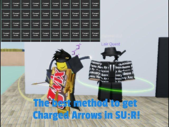 The fastest method to get Charged Arrows in Stand Upright: Rebooted!