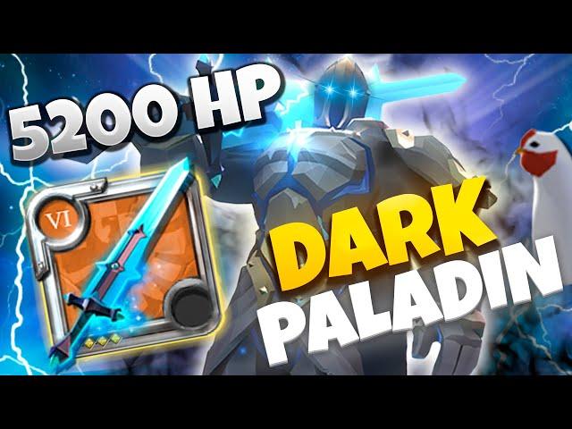 5200 HP DARK PALADIN Destroying 8.4 in Albion Online