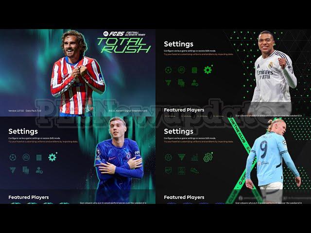 PES 2021 Menu EA FC 25 V2 by PESNewupdate