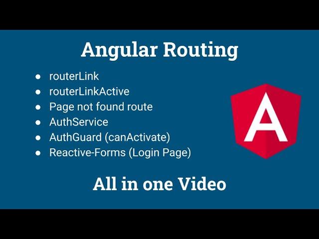 Angular  Routing | LazyLoading | AuthGuard | multiple router-outlet |  all in one video