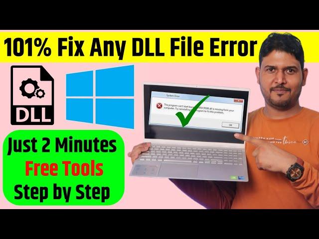 Window Dll FIle Fix Tool | How to fix any .DLL Files Error on Windows | Best DLL Files Fixer Tools