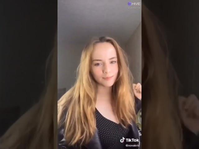 Kristina Pimenova Tik Tok video