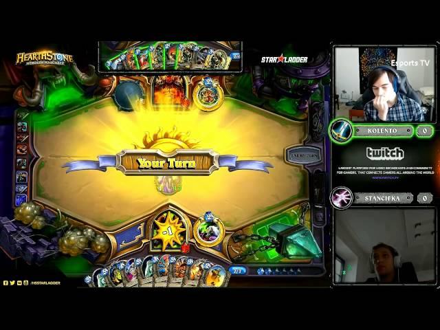 Kolento vs StanCifka | Hearthstone SLTV StarSeries S1 | HS Starladder