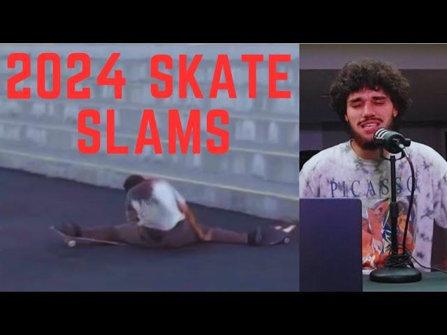 Reacting to the WORST Skate Slams of 2024 (insane)