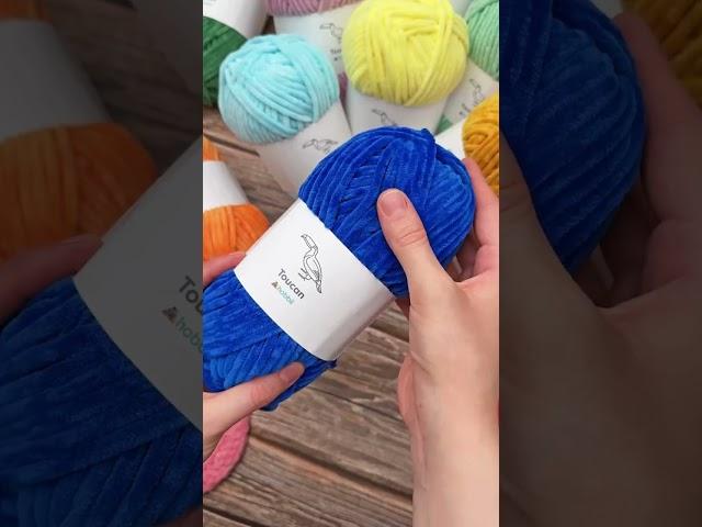 Introducing Toucan: Hobbii's New Ultra Colorful Chenille Yarn