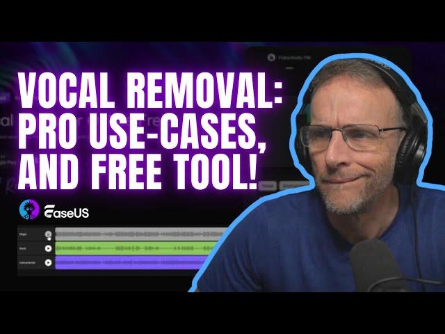 Free AI Vocal Remover - Try it now! Separate voice from music like a pro!