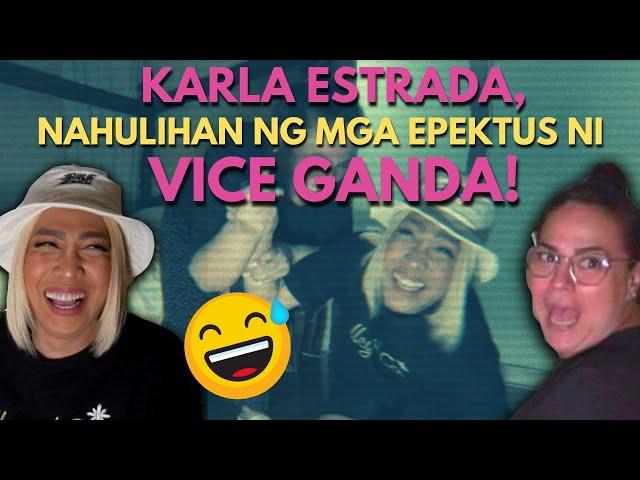 KARLA ESTRADA, NAHULIHAN NG MGA EPEKTUS NI VICE GANDA!