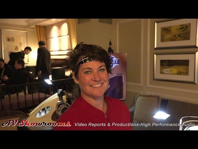 Manley Labs, EveAnna Manley, introduces The Manley Headphone Amplifier, Stingray, CES