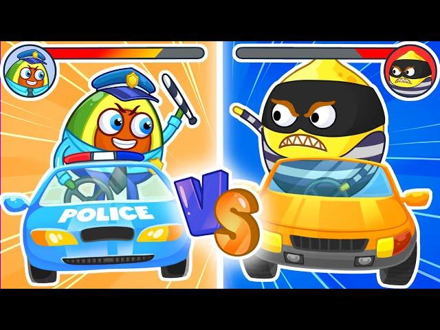 Police Car Toy ‍️ || Funny Stories for Kids by Pit & Penny 