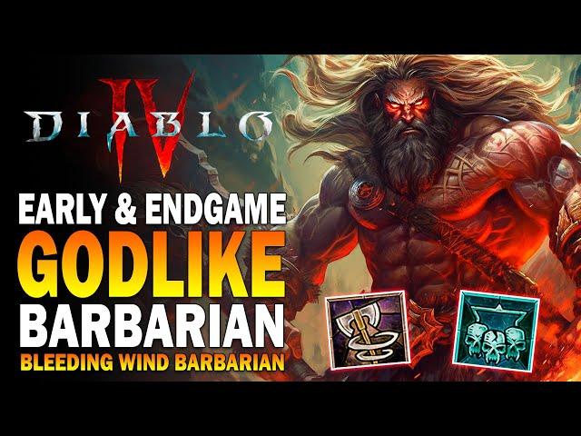 The STRONGEST Barbarian Leveling & Endgame Build In Diablo 4 - Diablo 4 Best Barbarian Build