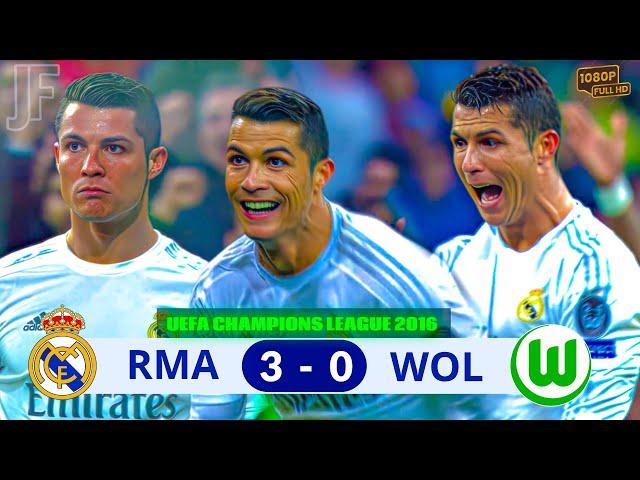 CRISTIANO RONALDO CRUSHES WOLFSBURG WITH A MAGICAL HAT-TRICK, SHOWING THE WORLD WHO THE TRUE KING IS