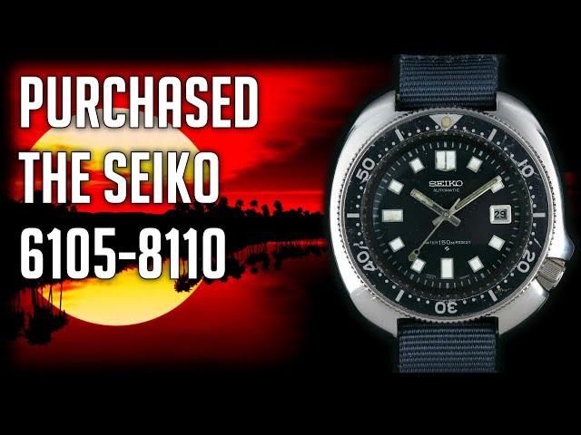 Why I Decided To Go With The Original Seiko 6105-8110