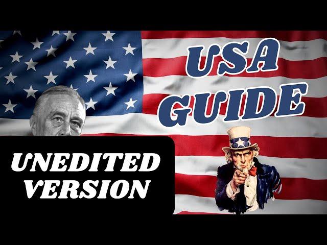 USA Guide: Time To Export Some Democracy! (UNEDITED VERSION) | HOI4 Unedited Videos