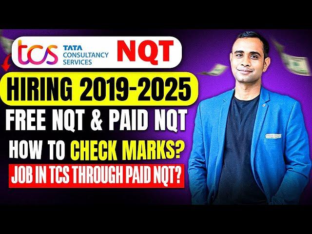 TCS NQT Hiring 2019-2025 | How to Check Score Card | Jobs in TCS through Paid NQT