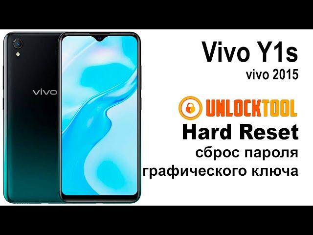 Vivo Y1s vivo 2015. Сброс графического ключа или пароля. Hard reset