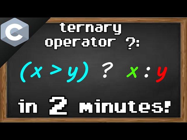 C ternary operator 