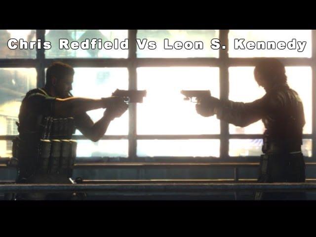 Resident Evil 6 - Chris Redfield Vs Leon S. Kennedy