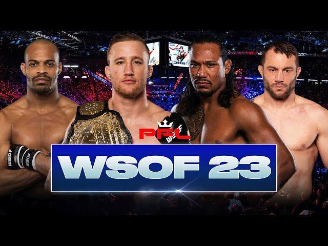 JUSTIN GAETHJE V LUIS PALOMINO II  | WSOF 23 Re-Air | PFL