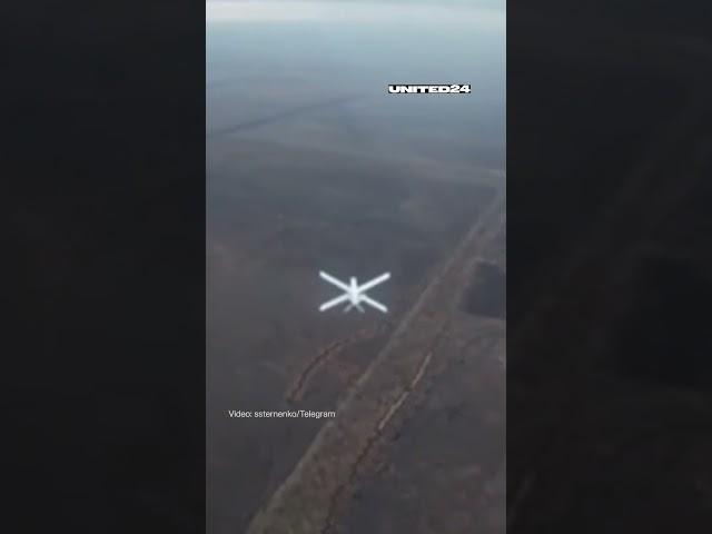 Ukrainian FPV Drone Shot Down Russian Barrage Munition Lancet. Drone Battle #warinukraine