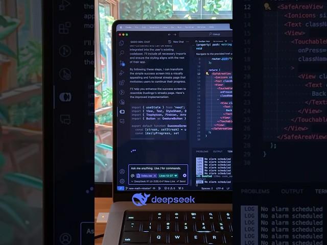 Install DeepSeek in VS Code in 30 Seconds #ai #coding