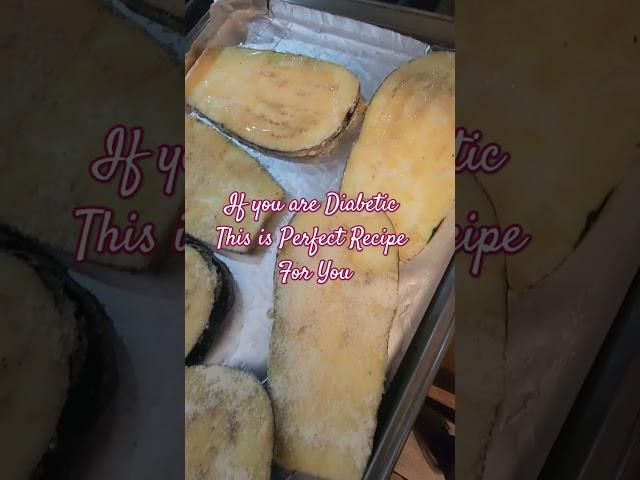 Yummy Crispy bake Eggplant 