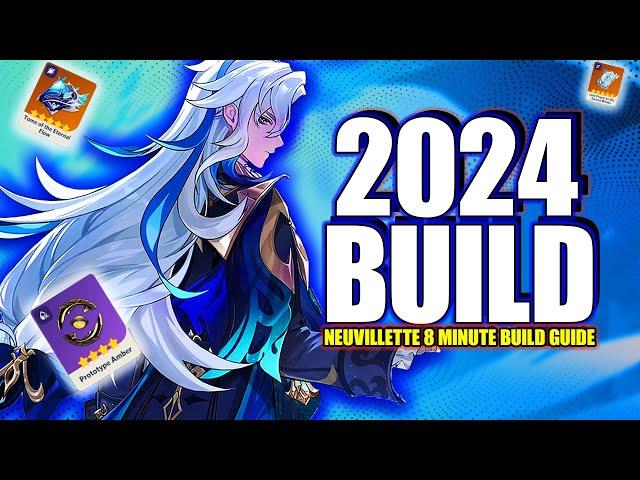 2024 UPDATED Neuvillette Build Guide in 8 MINUTES [Genshin Impact]