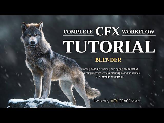 Blender Creature Effects The Complete Workflow - Tutorial Trailer (Part 2)