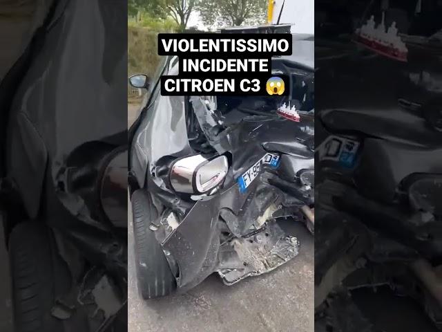 Incidente Citroen C3 (Huge crash)