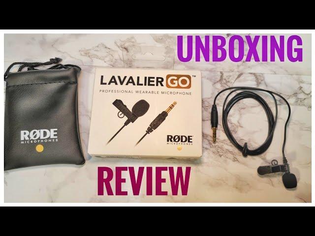 REVIEW Rode Lavalier GO Professional-Grade Wearable Microphone SOUND TEST