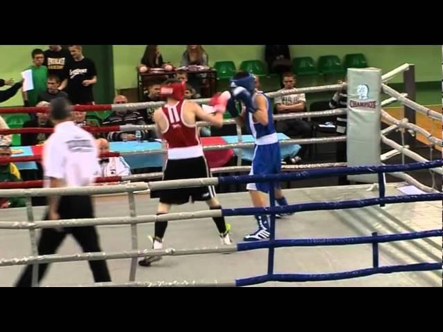 E. Kasmočius vs. A. Zubė. 2012 y. ''Gintarinė pirštinė'' boxing tournament final - 54 kg.