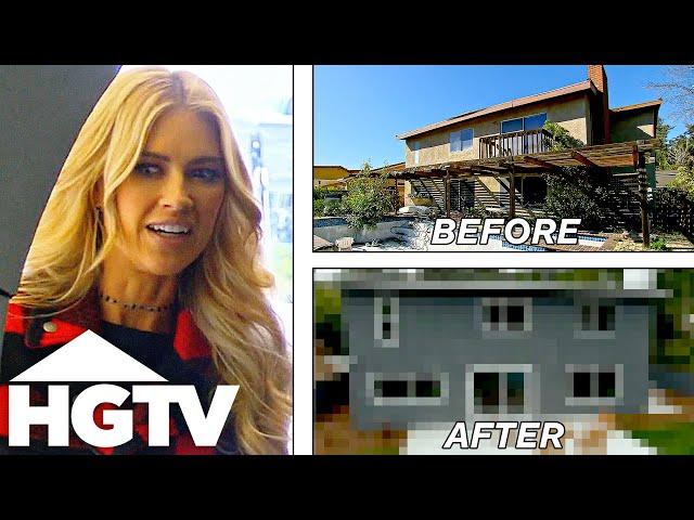 This Disaster Home Was COLLAPSING before the Remodel | Flip or Flop | HGTV