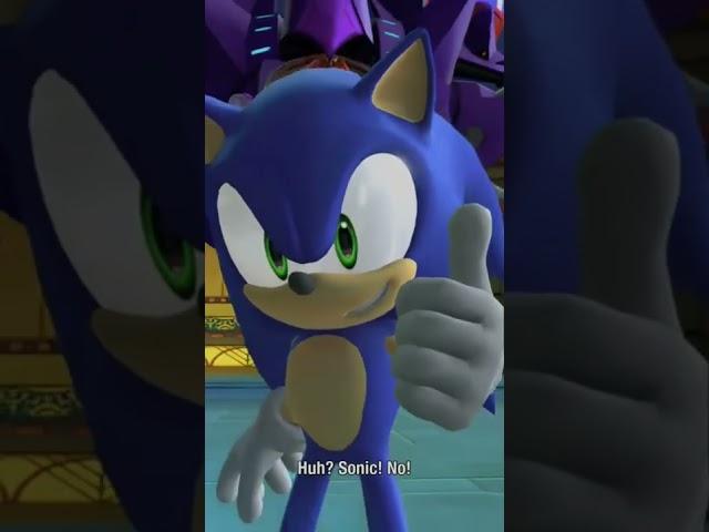 Sonic Sacrificing himself So Tails gets out of there - Sonic Colours - #shorts