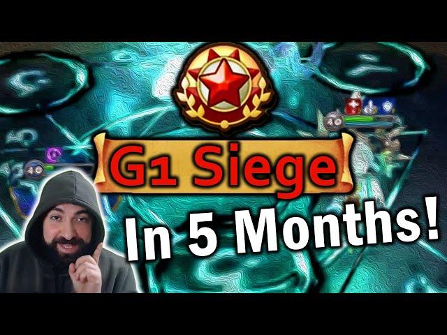 Siege Beginner Series Hits G1! Summoners War