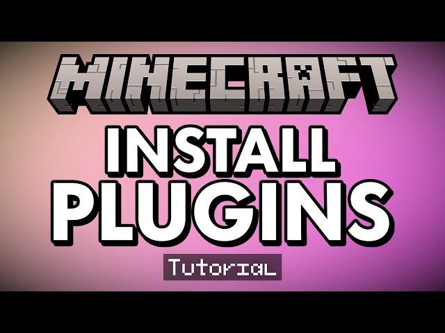 How to Install Plugins on your Minecraft Server