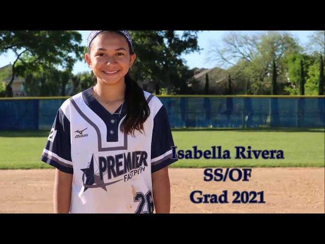 Isabella Rivera - SS/CF - Grad 2021