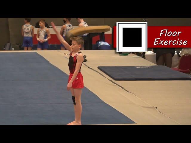 Level 8 Men's Gymnastics - Houston National Invite 2022 - Micah Cox